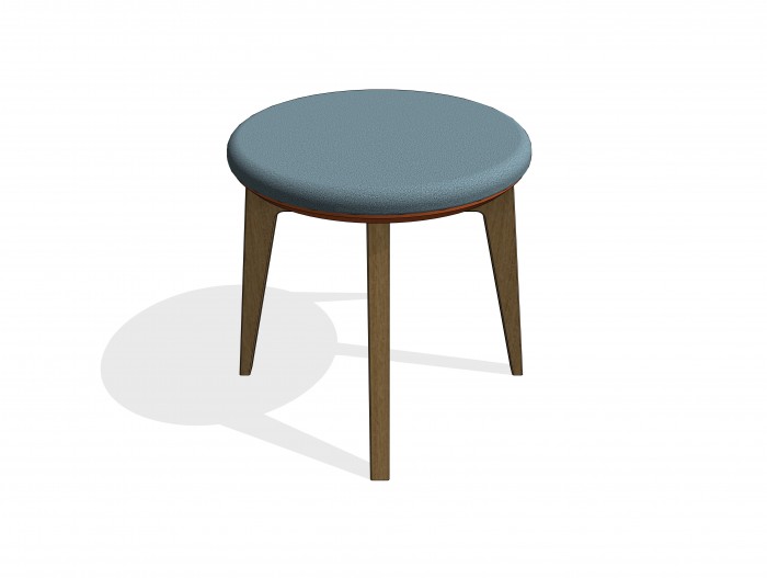 bim-knightsbridge_furniture-gogo_circular-stool-revit-bimbox