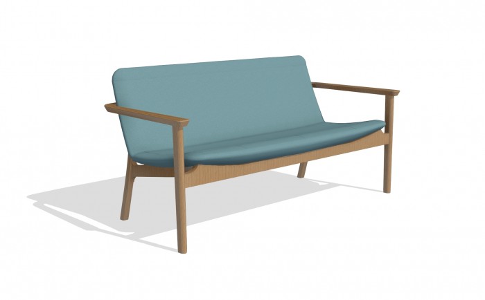 Connection_Stools_SSW-SOFA-WOODEN ARMS_BIMBox